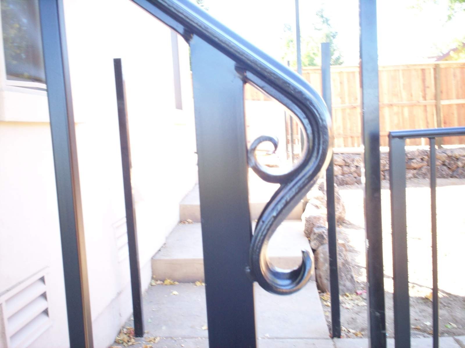Grabbing Railing Fence World Iron World, Sacramento
